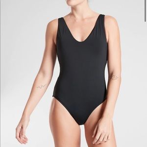 Athleta Seychelles One Piece Swim Suit Medium Pet